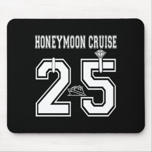 Tapis De Souris Croisière de lune de miel pour hommes mariés 2025