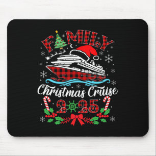 Tapis De Souris Croisière de Noël en famille 2025 Croisière famili