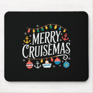 Tapis De Souris Croisière de Noël S Croisière en famille