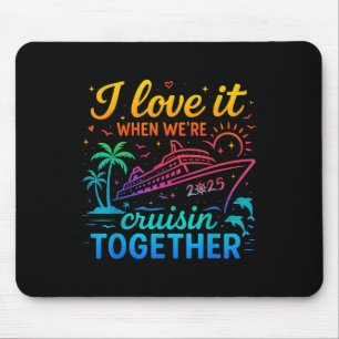 Tapis De Souris Croisière En Famille 2025 Je L'Aime Quand Étaient 