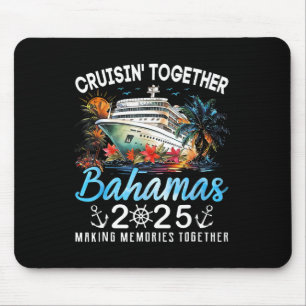 Tapis De Souris Croisière ensemble Bahamas 2025 Croisière Plage Ét