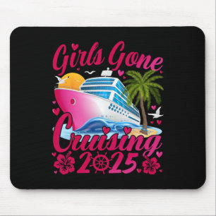 Tapis De Souris Croisière pour femmes Girls Gone Cruising 2025