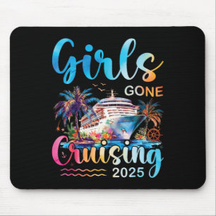 Tapis De Souris Croisière pour filles 2025 Vacances sur un bateau 