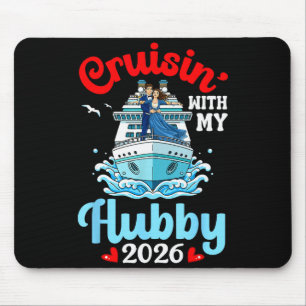 Tapis De Souris Croisière romantique avec mon mari 2026 pour coupl