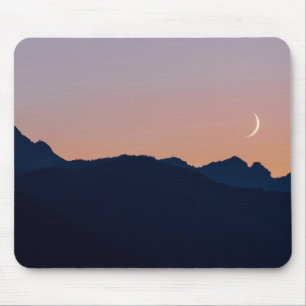 Tapis De Souris Croissant de Lune & Vénus   Seabeck, Washington
