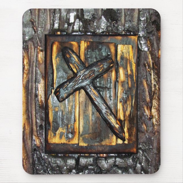 Tapis De Souris Croix de l'apocalypse (Devant)