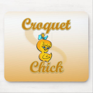 Tapis De Souris Croquet Chick