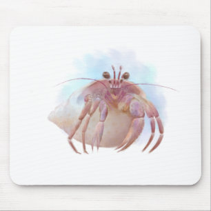 Tapis De Souris Croquis de crabe aux hermites
