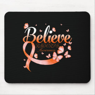 Tapis De Souris Croyez le papillon de sensibilisation RSD CRPS