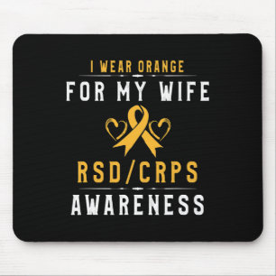 Tapis De Souris Crpsrsd Sensibilisation Orange Ribbon Tee Don Pour