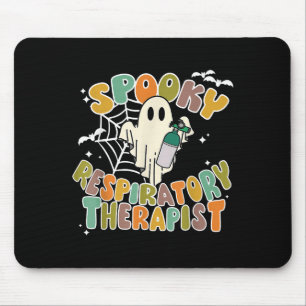 Tapis De Souris Crt d'Halloween Fantôme Rt de thérapie respiratoir