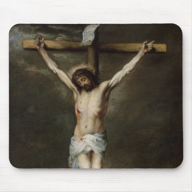 Tapis De Souris Crucifixion de Jésus Souris Pad (Devant)