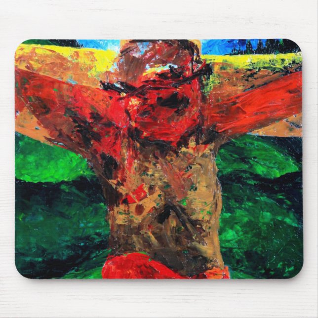 Tapis De Souris Crucifixion il est 2009 de finition (Devant)