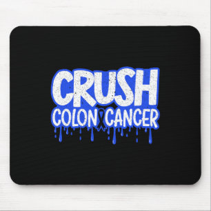 Tapis De Souris Crush Colon Cancer Sensibilisation Chimiothérapie