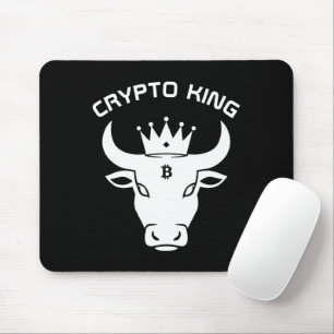 Tapis De Souris Crypto King Personnalisé
