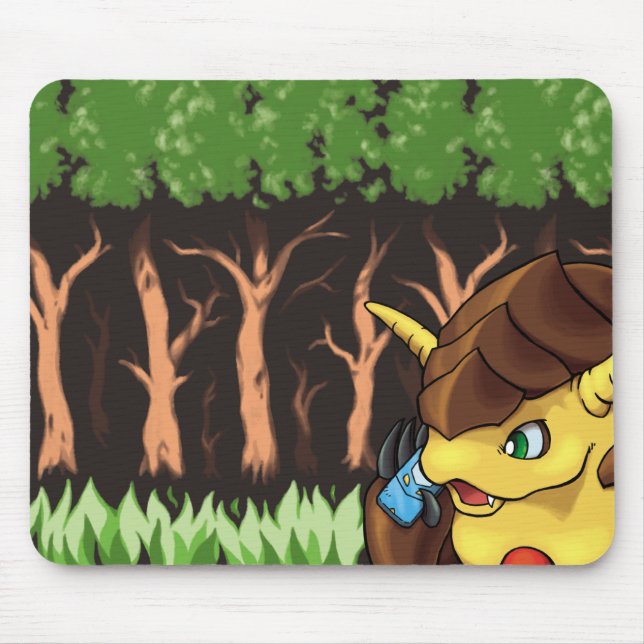 Tapis De Souris Cryptos arbres (Devant)