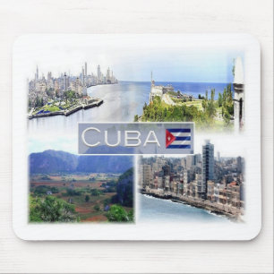 Tapis De Souris CU Cuba - Malecó n - Viñ ales Valley