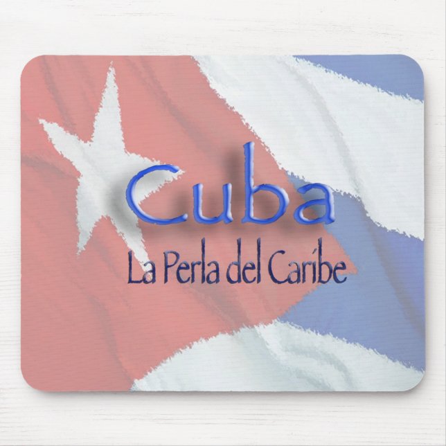 Tapis De Souris CUBA - La Perla del Caribe (Devant)