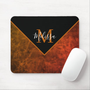 Tapis De Souris Cuir brut personnalisé personnalisé 