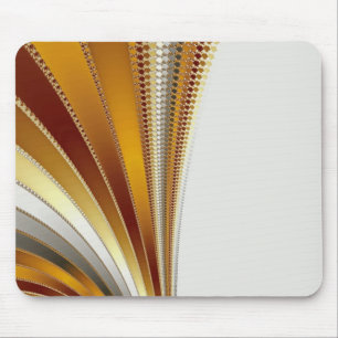 Tapis De Souris Cuir - fractale Mousepad