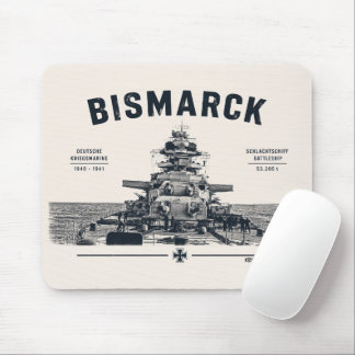 Tapis de souris cuirassé Bismarck