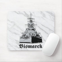 Tapis de souris cuirassé Bismarck