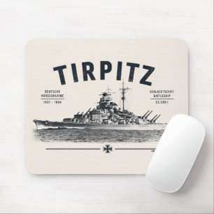 Tapis de souris cuirassé Tirpitz