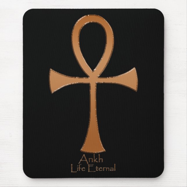 Tapis De Souris Cuivre égyptien ANKH (Devant)