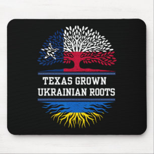 Tapis De Souris Cultivé au Texas avec des racines ukrainiennes - U