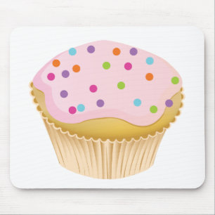 Tapis De Souris Cupcake rose