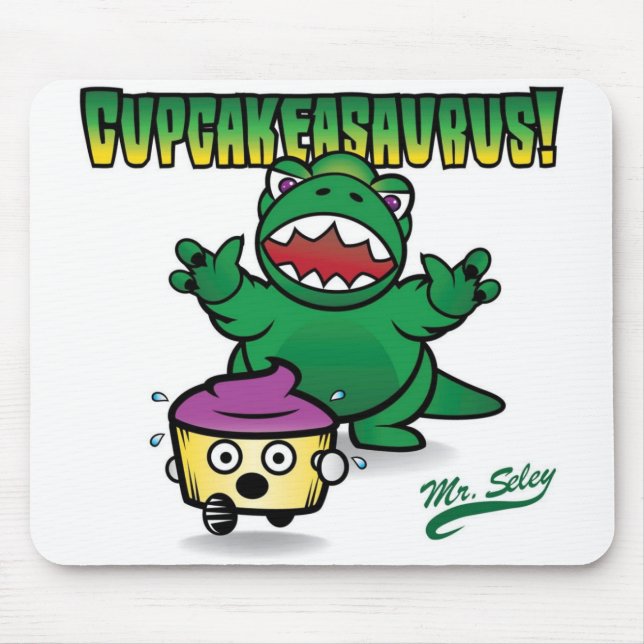 Tapis De Souris Cupcakeasaurus ! (Devant)