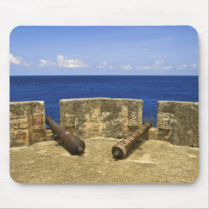 Tapis De Souris Curaçao. Fort Beekenburg baie de Caracas.