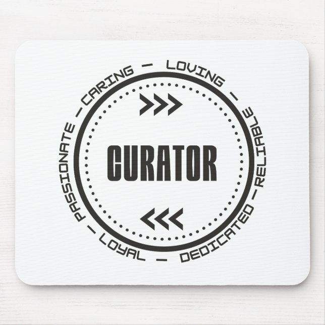 Tapis De Souris Curateur Extraordinaire (Devant)