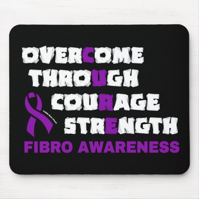 Tapis De Souris CURE...Fibro Souris (Devant)