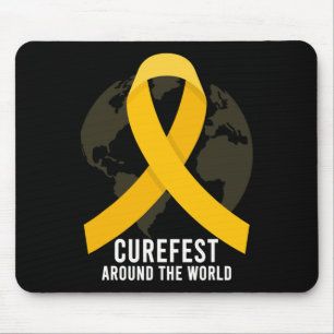 Tapis De Souris Curefest Around The World Sensibilisation au cance