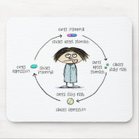 Cures et causes | Drôle Caricature de médicaments