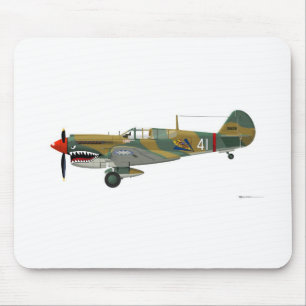 Tapis De Souris Curtiss P-40 Warhawk