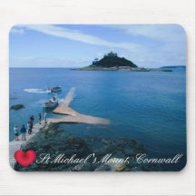 Custom Heart St Michaels Mont Cornwall avec Bateau