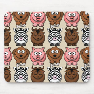 Tapis De Souris Customiser les mignons animaux pour enfants