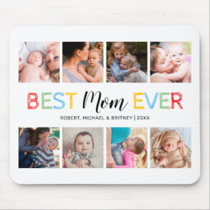 Tapis De Souris Cute 8 Photo Collage Maman