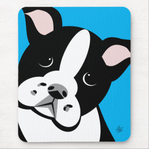 Tapis De Souris Cute Boston Terrier Puppy Pad