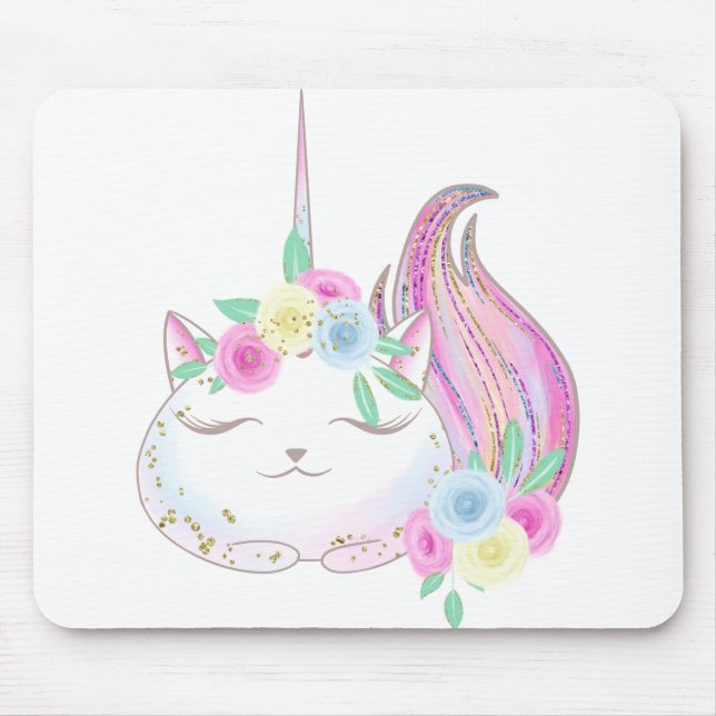 Tapis De Souris Cute Caticorn (Devant)