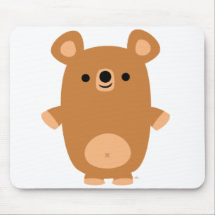 Tapis De Souris Cute forte Cartoon Ours mousepad