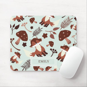 Tapis De Souris Cute Fox Whimsical