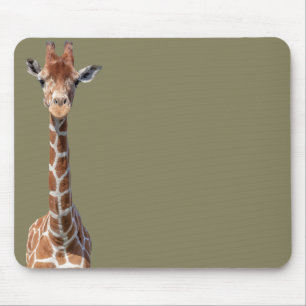 Tapis De Souris Cute giraffe face