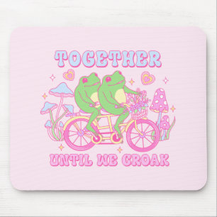 Tapis De Souris Cute Grenouille Couple - Ensemble Jusqu'À Ce Que N