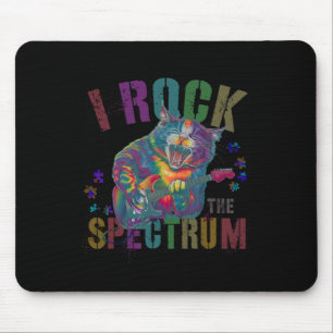 Tapis De Souris Cute I Rock Le Spectre Autisme Maman Motivationnel