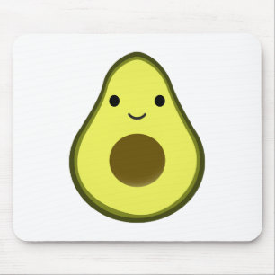 Tapis De Souris Cute Kawaii Avocado