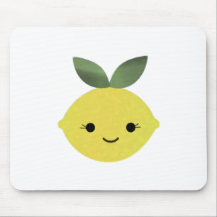 Tapis De Souris Cute Kawaii Lemon