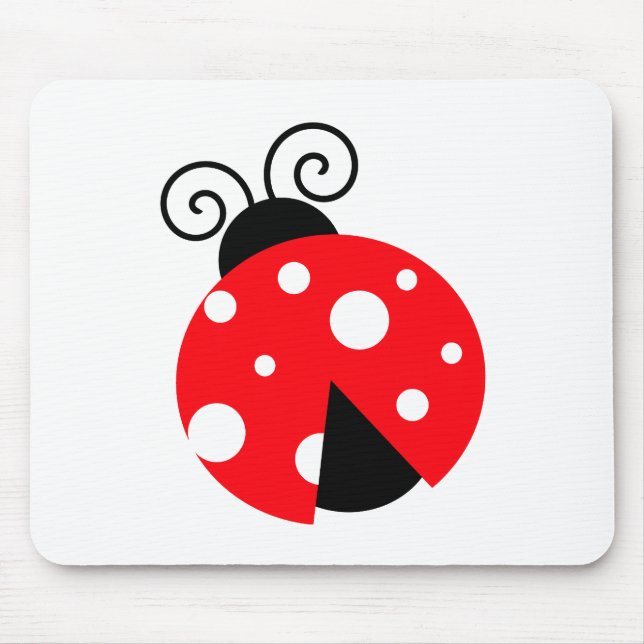 Tapis De Souris Cute Ladybug (Devant)